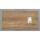 SIGEL GL258 Glas-Magnettafel Artverum - braun - 91 x 46 x 1,50 cm - Natural Wood - polierte Ecken - Sicherheitsglas (ESG), Stahl - GS-geprüft