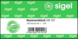 Nummernblock gelb/rosa/weiß/grün/blau 100 Blatt Pro Farbe 6 Blocks i
