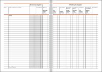 SIGEL HA514 Haushaltsbuch - A5 - 1x 40 Blatt - 40 Blatt