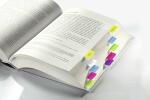 SIGEL Tab Marker - grün/gelb/pink/blau/violett/weiß - 60 Haftmarker