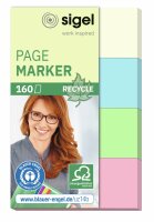 SIGEL HN604 Haftmarker - gelb/blau/grün/rot - 160...