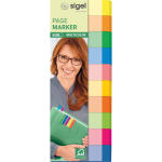 SIGEL HN682 Haftmarker - gelb/orange/grün/blau/rosa...