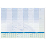 SIGEL HO350 Papier-Schreibunterlage - Uhr - Nein - blau -...