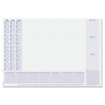 Papier-Schreibunterlage - Wochenplan - flieder - ca. A2...
