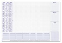 SIGEL HO355 Papier-Schreibunterlage - Wochenplan - Nein -...