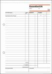 SIGEL Kassenberichte/Bestandsrechnung - A5 - 1x 50 Blatt - 50 Blatt