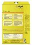 SIGEL LA106 Universal-Etiketten - weiß - 48.5 x 25,4 mm - 70 g/m² - 1.000 Etiketten = 25 Blatt