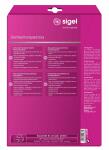 SIGEL LF619 Overhead-Folien für Farb-Kopierer, Laser-Kopierer - beidseitig bedruckbar - A4 - 20 Stück - transparent