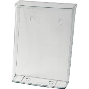 SIGEL LH325 Outdoor-Prospekthalter - A4 - 1 Fach - glasklar - Acryl (PMMA)