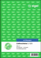 SIGEL LI525 Lieferscheine - A5 - 2x 50 Blatt - mit...
