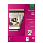 SIGEL LP141 Fotopapier für Farb-Kopierer, Laser-Kopierer - beidseitig bedruckbar - weiß - A4 - 100 Blatt - 135 g/m²