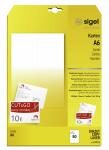 SIGEL LP711 Postkarten - A4 - weiß - Spezialpapier...