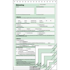 SIGEL Mietvertrag DIN A4 selbstdurchschreibend 1 Durchschlag 4 x 2 Bl.