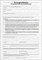 SIGEL PV450 Patientenverfügung - A4 - 1x 0 Blatt - für persönliche Vorsorgeentscheidungen - 1 Set