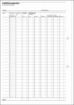 Reisekostenabrechnungen - A4 - 1x 50 Blatt - mit Blaupapier - 50 Blatt