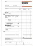 SIGEL Reisekostenabrechnungen - A5 - 1x 50 Blatt - mit Blaupapier -