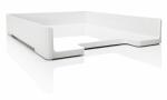 SIGEL SA107 Briefablage Eyestyle - weiß - 26,80 x 5 x 33,30 cm - Acrylnitril-Butadien-Styrol (ABS)