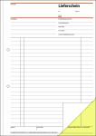 SIGEL SD015 Lieferscheine - A4 - 2x 40 Blatt -...