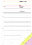 SIGEL SD016 Lieferscheine - A4 - 3x 40 Blatt -...