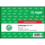 Quittungen A6 quer 2x 40 Blatt selbstdurchschreibend 40 Sätze