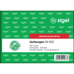 Quittungen - A6 quer - 2x 40 Blatt - selbstdurchschreibend - 40 Sätze