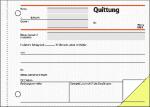 Quittungen - A6 quer - 2x 40 Blatt - selbstdurchschreibend - 40 Sätze