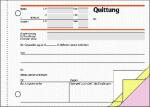 Quittungen - A6 quer - 3x 40 Blatt - selbstdurchschreibend - 40 Sätze
