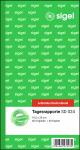 SIGEL Tagesrapporte - 2x 40 Blatt - selbstdurchschreibend - 40 Sätze