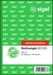 SIGEL Rechnungen - A6 - 2x 40 Blatt -...