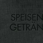 SIGEL SM131 Speisekarten-Mappe - 1 Stück - inkl 4 Einzel-Transparenthüllen für 8 Seiten - Buchschrauben-Bindung - A4 - schwarz