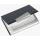 SIGEL VZ131 Visitenkarten-Etui - für bis zu 20 Visitenkarten - silber/schwarz - Aluminium, Polyurethan (PU) - 1 Stück