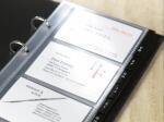SIGEL VZ350 Hüllen - für bis zu 80 Visitenkarten - transparent - Polyvinylchlorid (PVC) - 10 Stück