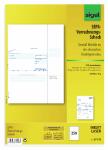 SIGEL ZV532 PC-SEPA-Verrechnungs-Scheck - A4 - für...