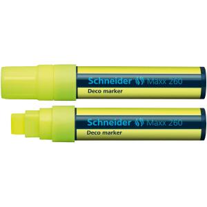Schneider Decomarker Maxx 260 gelb