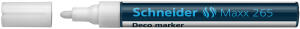 Schneider Deko Marker Flüssigkreide Rundsp. 2-3 mm weiß