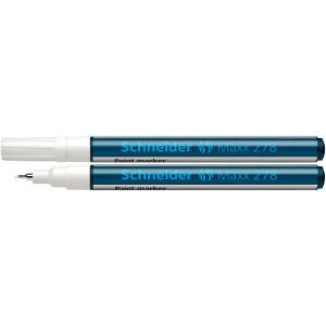Schneider Lackmarker Spitze 0,8 mm weiß