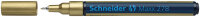 Schneider Lackmarker Spitze 0,8 mm gold