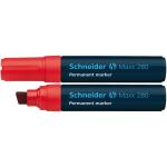 Schneider Marker Permanent Jumbo Keilspitze 4+12 mm rot
