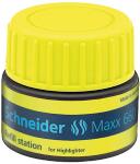 Schneider Refill Station Maxx 660 gelb für Textmarker