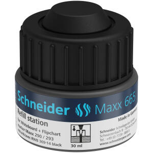 Schneider Refill Station Maxx 665 schwarz für Boardmarker