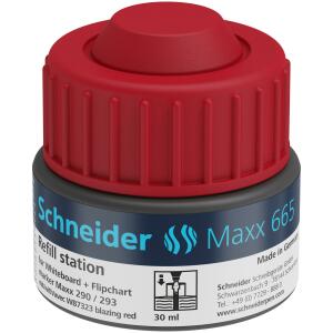 Schneider Refill Station Maxx 665 rot für Boardmarker