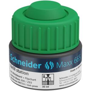 Schneider Refill Station Maxx 665 grün für Boardmarker