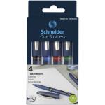 Schneider Tintenroller One Business 06 Karton-Etui 4...