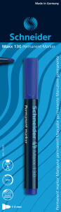 Schneider Permanent-Marker Maxx 130 blau Blister 1 Stück