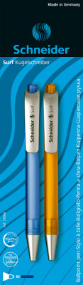 Schneider Kugelschreiber Dynamix Surf sort. Blister 2 Stück