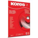 Kores Kohlepapier 1200, Din A4, 10 Blatt, schwarz