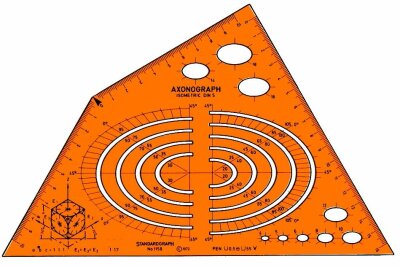 Schablone Isometric STANDARDGRAPH 1158