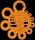 Standardgraph Abrundungs-/Mutternschablone 4014509002980