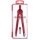 Alco Geometriezirkel Kreis-Ø 360mm 165mm rot