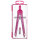 Alco Geometriezirkel Kreis-Ø 360mm 165mm pink